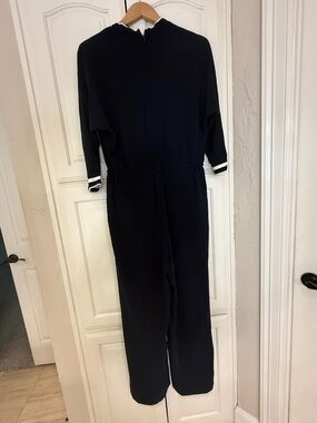 Ralph Lauren Black Jumpsuit with White Trim